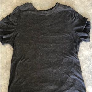 dark grey t shirt